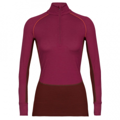 Pulóver (3/4 Zapínání) Icebreaker Women ZoneKnit™ 260 LS Half Zip