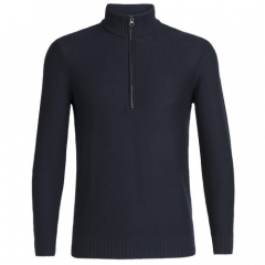 Pulóver (3/4 Zapínání) Icebreaker Mens Waypoint LS Half Zip