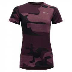 Tričko krátky rukáv Devold KLOVSTIEN MERINO TEE WOMAN Camo