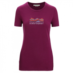 Tričko krátky rukáv Icebreaker Women Tech Lite II SS Tee Mountain Geology