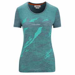 Tričko krátky rukáv Icebreaker Women Sphere II SS Tee Trail