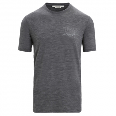 Tričko krátky rukáv Icebreaker Men Tech Lite II SS Tee Mountain Sunset