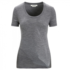 Tričko krátky rukáv Icebreaker Women Tech Lite II SS Scoop Tee Plume