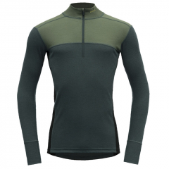 Tričko Devold LAUPAREN MERINO 190 ZIP NECK MAN