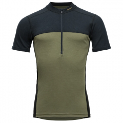 Tričko Devold LAUPAREN MERINO 190 ZIP TEE MAN