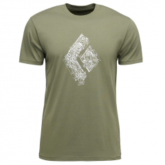 Tričko Black Diamond Men ENGINEERED DIAMOND SS TEE