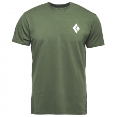 Tričko Black Diamond Men SS EQUIPMNT FOR ALPINIST TEE