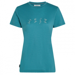 Tričko Icebreaker Women 150 Tech Lite SS Tee Snow Day