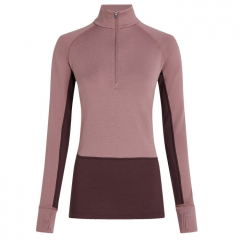 Tričko Icebreaker women 260 ZoneKnit LS Half Zip