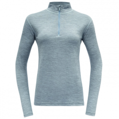 Tričko Devold BREEZE WOMAN HALF ZIP NECK