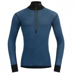 Tričko Devold WOOL MESH 190 ZIP NECK MAN