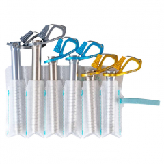 Obal na skrutky Blue Ice Rollup Ice Screw Holder