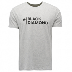 Tričko Black Diamond Men MINI STACKED SS TEE
