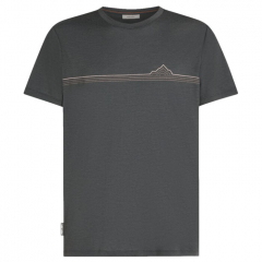 Tričko Icebreaker Men Merino 150 Tech Lite SS Tee Range Stripes
