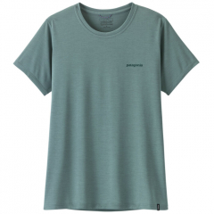 Tričko Patagonia Womens Cap Cool Daily Shirt - Boardshort Logo