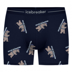 Boxerky Icebreaker Men 150 Anatomica Boxers BearTourAOP