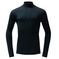 Tričko dlhý rukáv Devold BREEZE PLUS MERINO 200 ZIP NECK Men