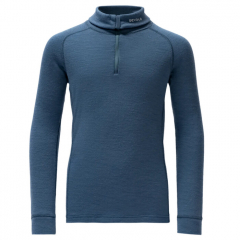 Tričko dlhý rukáv Devold DUO ACTIVE JUNIOR ZIP NECK