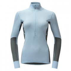 Tričko dlhý rukáv Devold WOOL MESH 190 ZIP NECK Women
