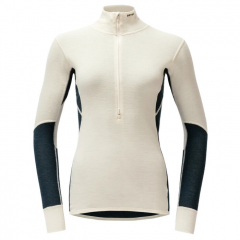 Tričko dlhý rukáv Devold WOOL MESH 190 ZIP NECK Women