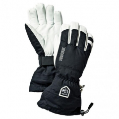 Rukavice Hestra Army Leather Heli Ski - 5 finger Svart