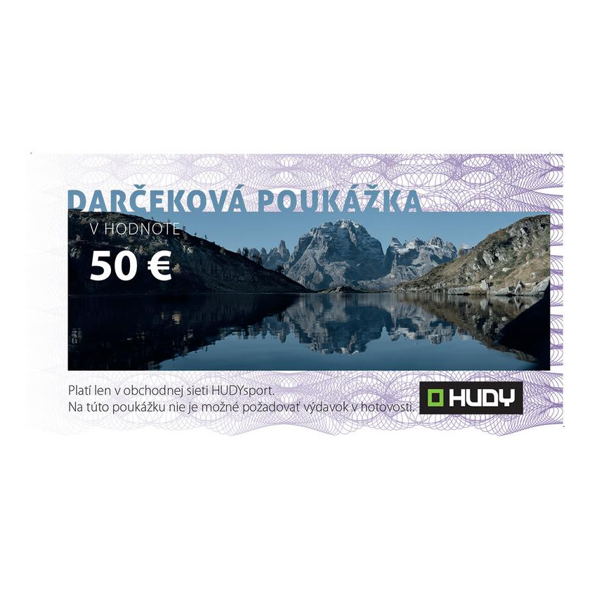 Darčeková poukážka 50€