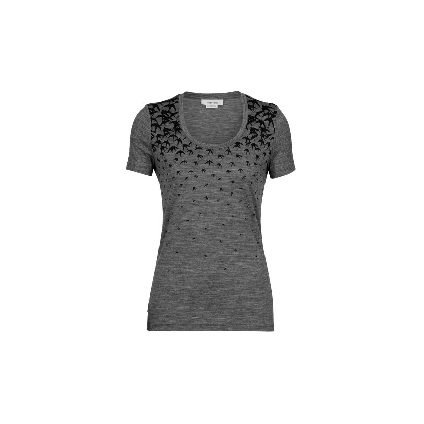Tričko krátky rukáv Icebreaker Women Tech Lite II SS Scoop Tee Migration