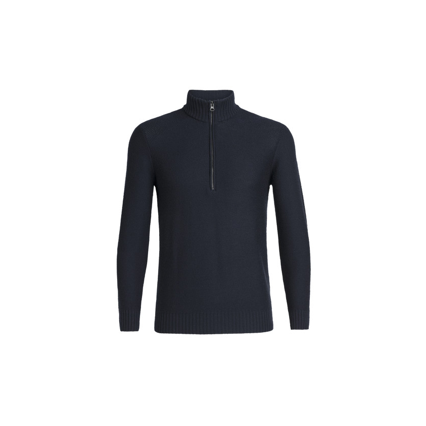 Pulóver (3/4 Zapínání) Icebreaker Mens Waypoint LS Half Zip