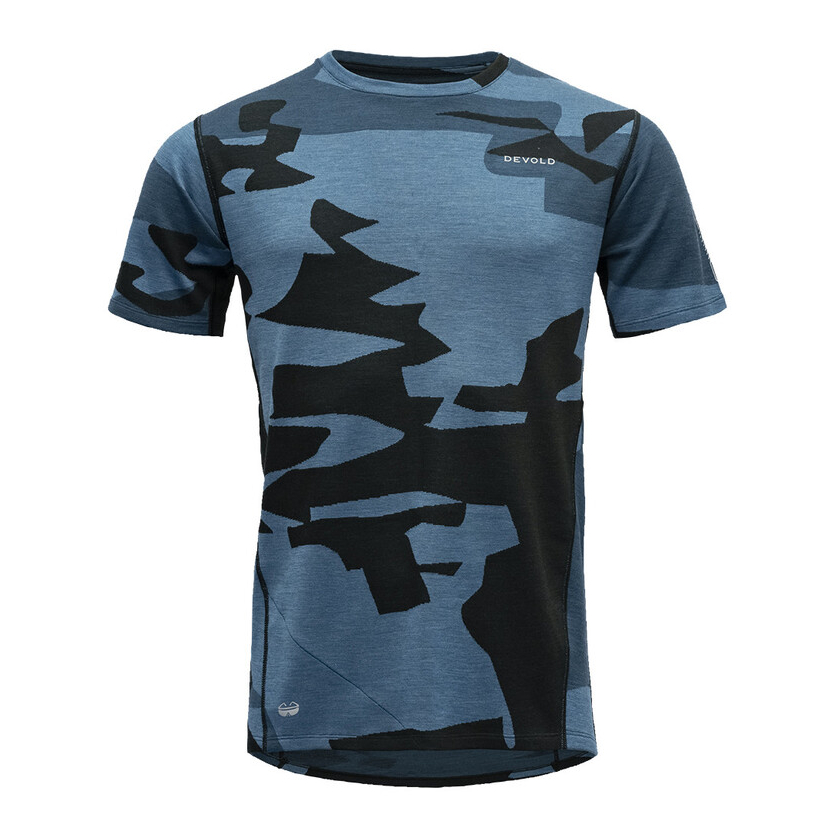 Tričko krátky rukáv Devold KLOVSTIEN MERINO TEE MAN Camo