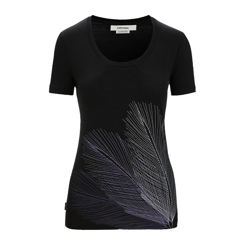 Tričko krátky rukáv Icebreaker Women Tech Lite II SS Scoop Tee Plume