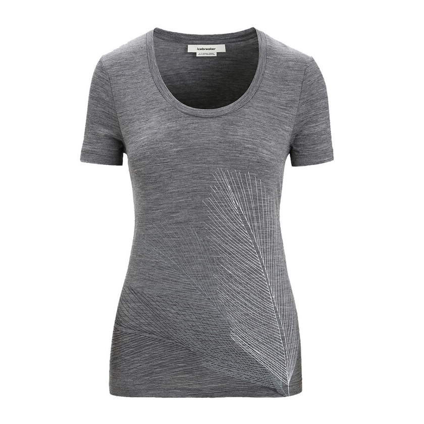 Tričko krátky rukáv Icebreaker Women Tech Lite II SS Scoop Tee Plume