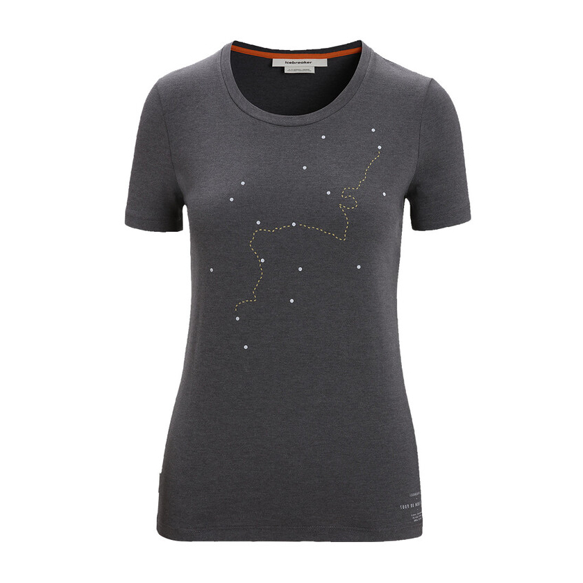 Tričko krátky rukáv Icebreaker Women Central Classic SS Tee Tour du Mont Blanc