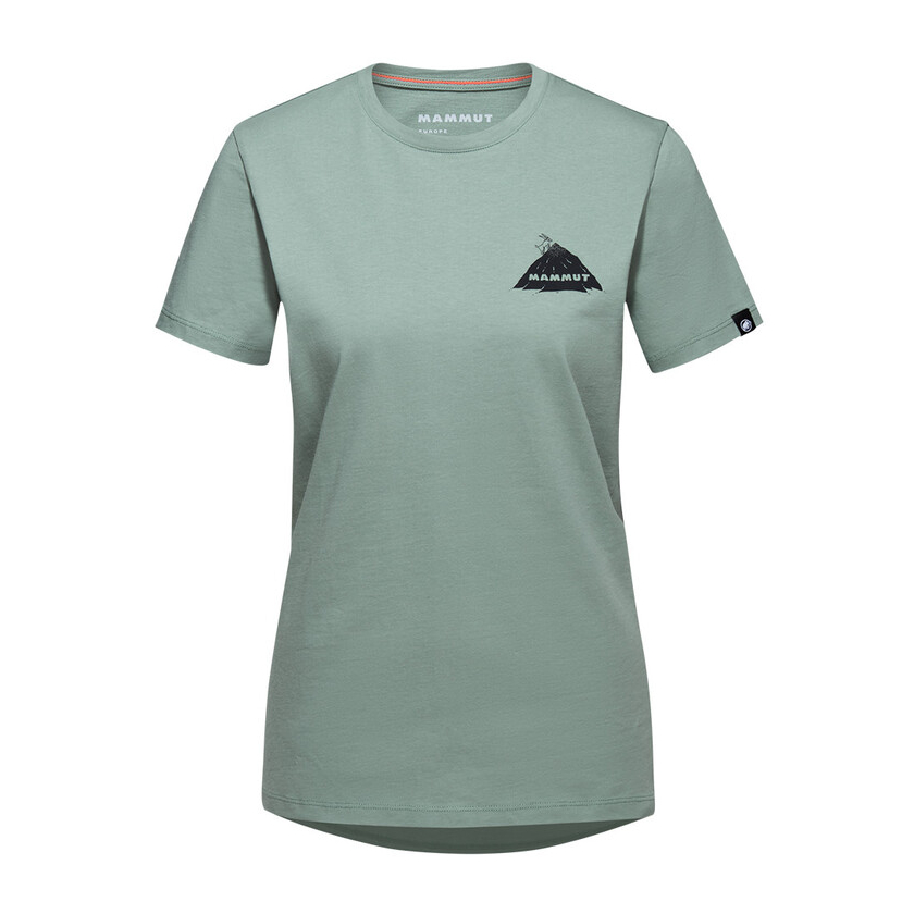 Tričko krátky rukáv Mammut Massone T-Shirt Women Crag