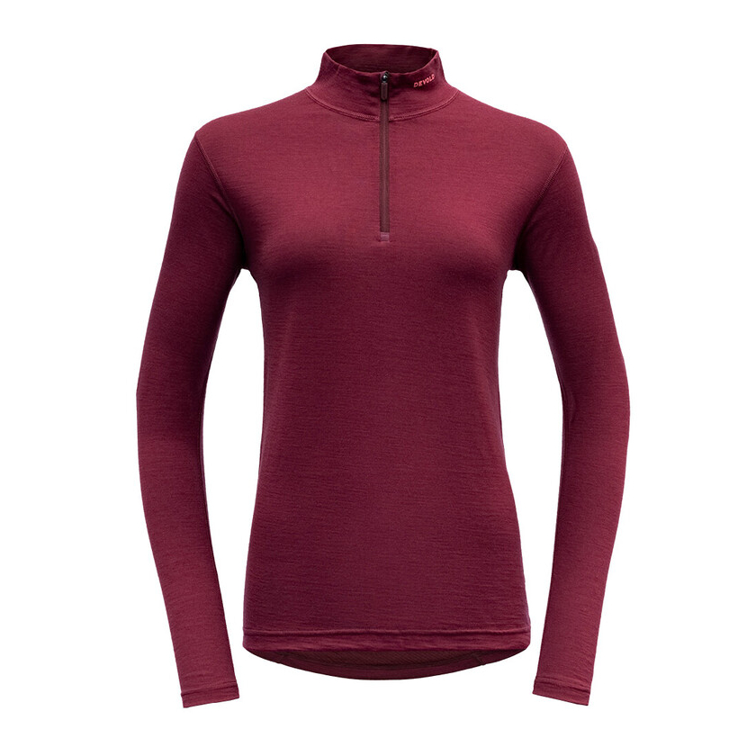 Tričko Devold BREEZE WOMAN HALF ZIP NECK