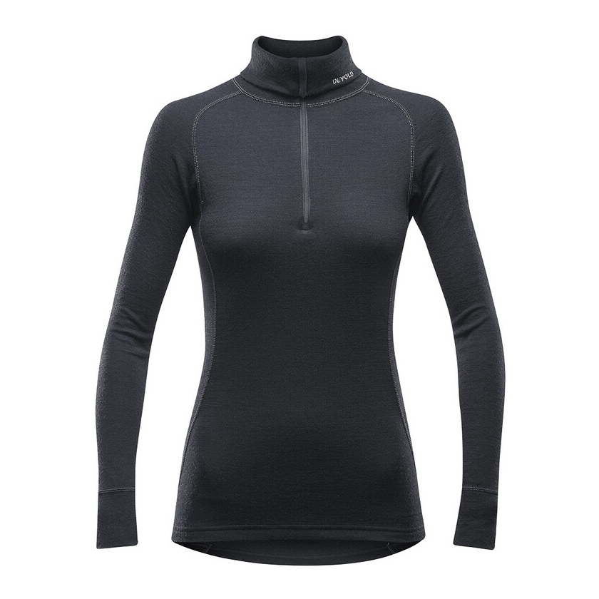 Tričko Devold DUO ACTIVE WOMAN ZIP NECK