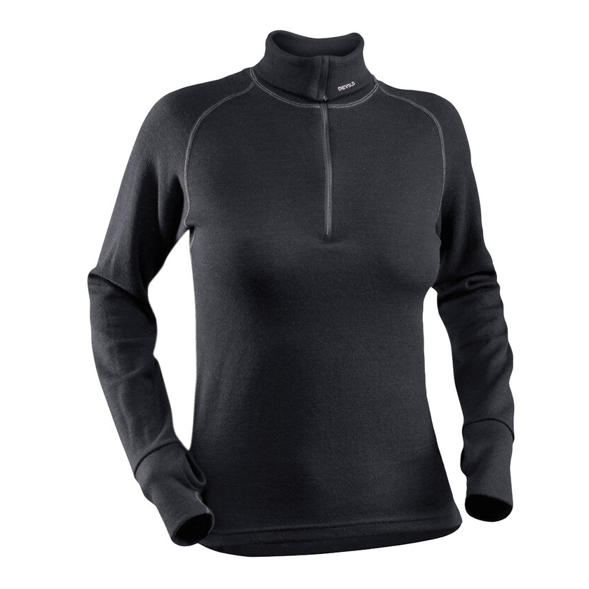 Tričko Devold EXPEDITION WOMAN ZIP NECK