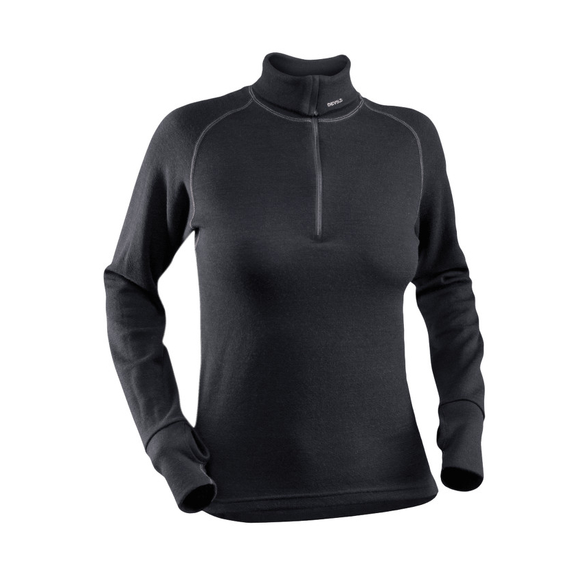 Tričko Devold EXPEDITION WOMAN ZIP NECK