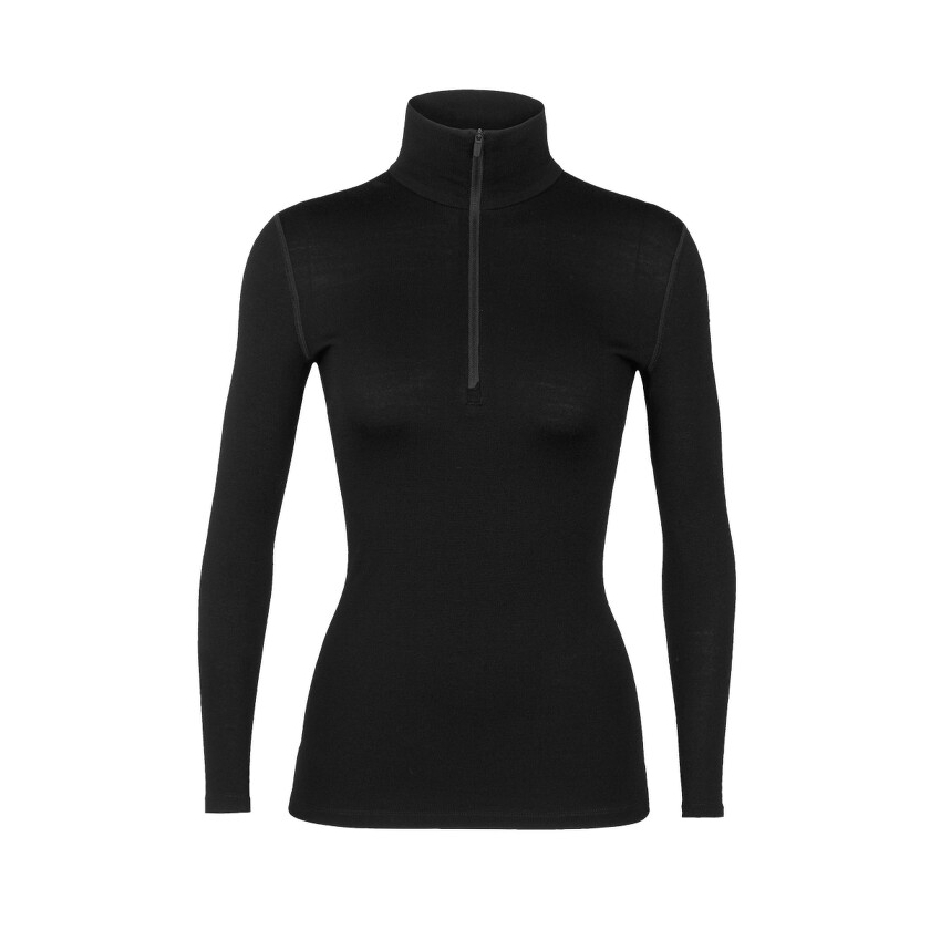 Tričko dlhý rukáv Icebreaker Women 260 Tech LS Half Zip