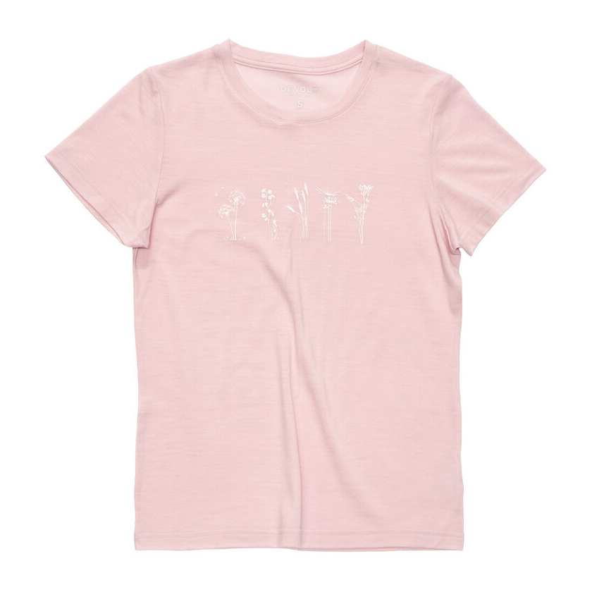 Tričko Devold CLASSIC FLOWERS TEE Women