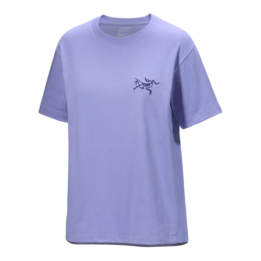 Tričko Arcteryx Kragg Cotton Little Bird Crew SS Women