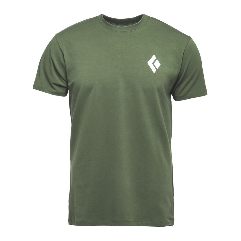 Tričko Black Diamond Men SS EQUIPMNT FOR ALPINIST TEE