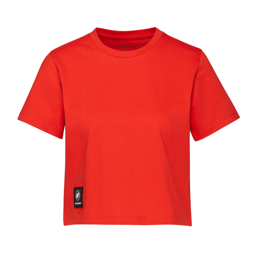 Tričko Mammut Massone T-Shirt Cropped Women Patch
