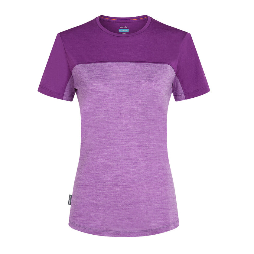 Tričko Icebreaker Women Merino 125 Cool-Lite™ Sphere III SS Tee Colour Block