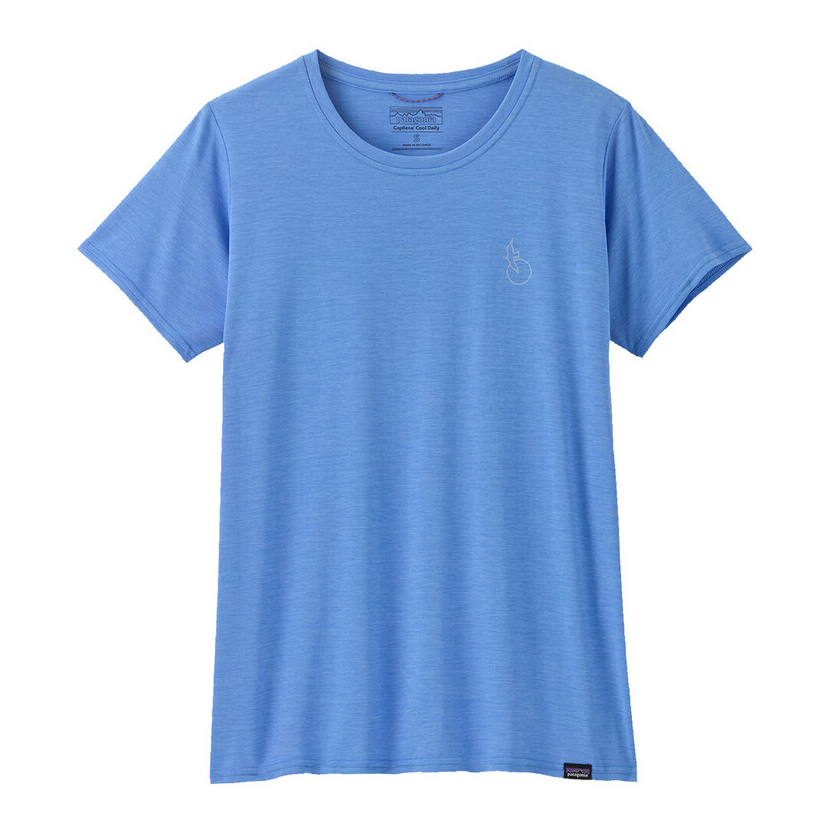 Tričko Patagonia Womens Cap Cool Daily Graphic Shirt - Waters