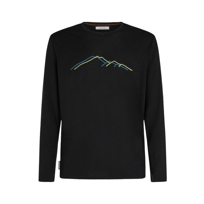 Tričko Icebreaker 150 Tech Lite LS Tee Rain Ridge