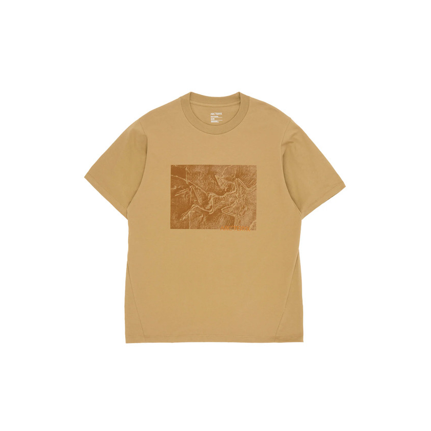 Tričko Arcteryx Kragg Cotton Lithographica SS Men
