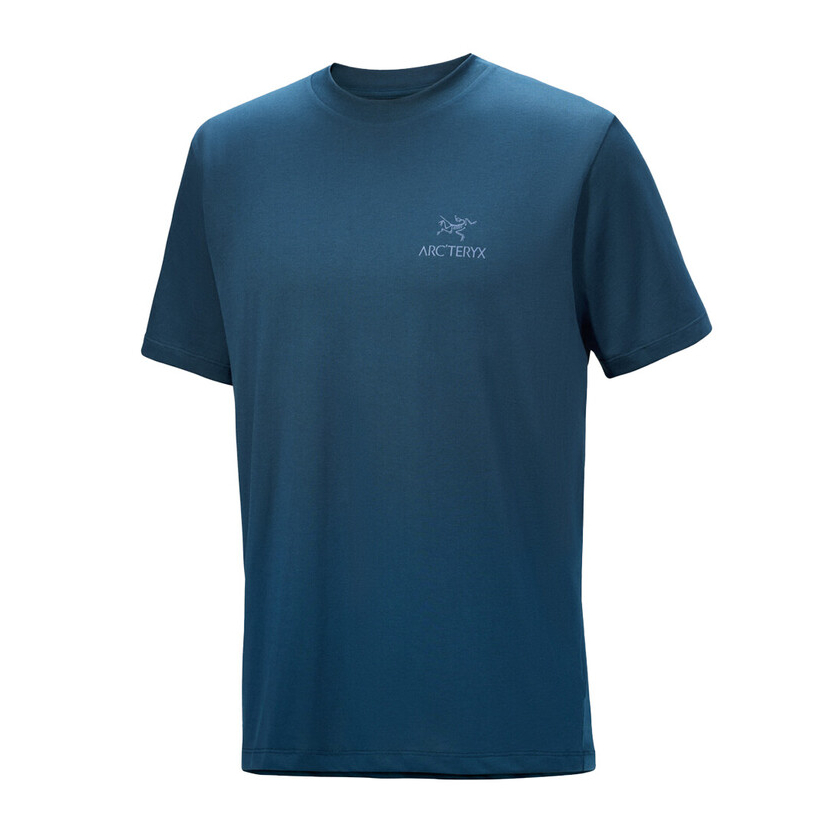 Tričko Arcteryx Kragg SL Cotton Bird Word SS Men