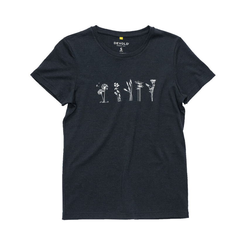 Tričko Devold CLASSIC FLOWERS TEE Women