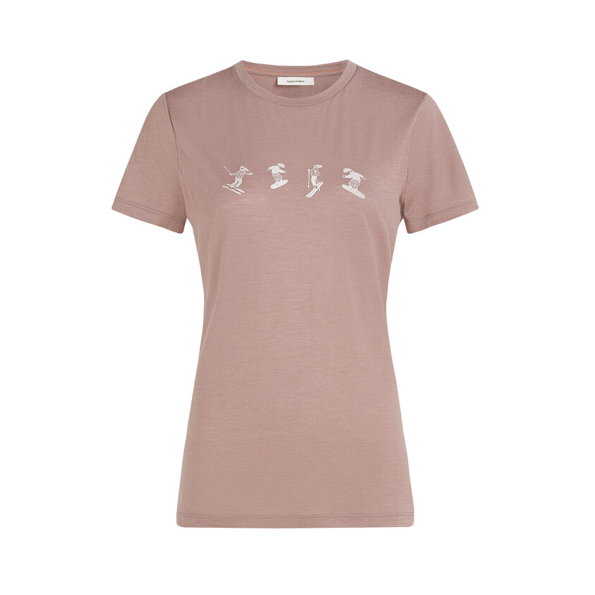 Tričko Icebreaker Women 150 Tech Lite SS Tee Snow Day