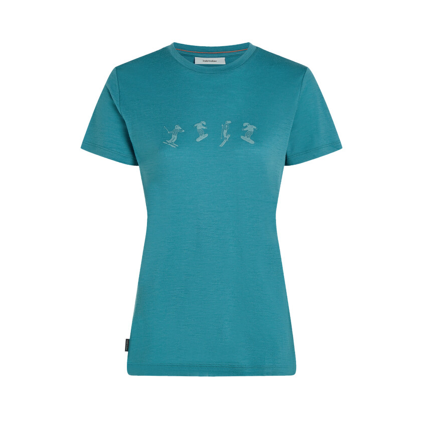 Tričko Icebreaker Women 150 Tech Lite SS Tee Snow Day